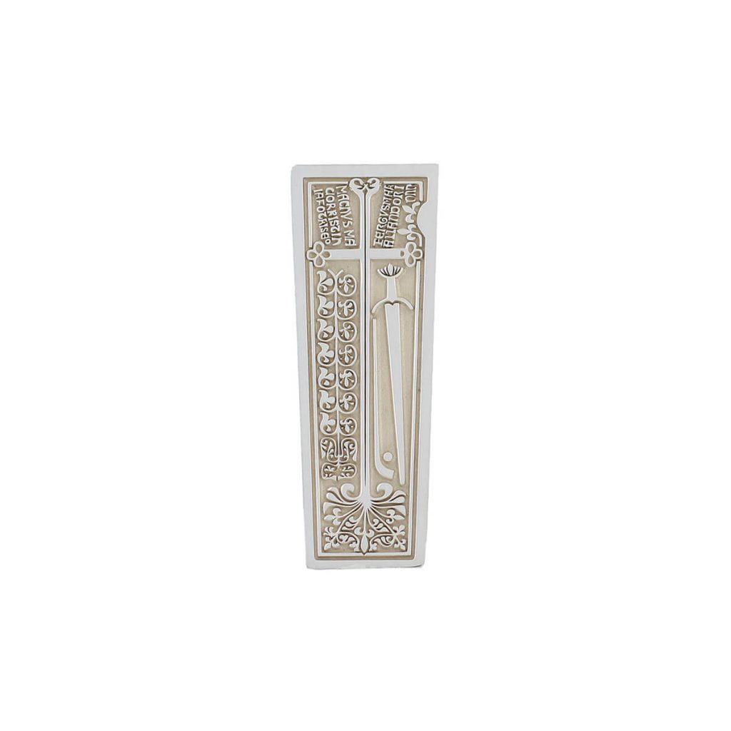 Galloglas Stone silver lapel pin