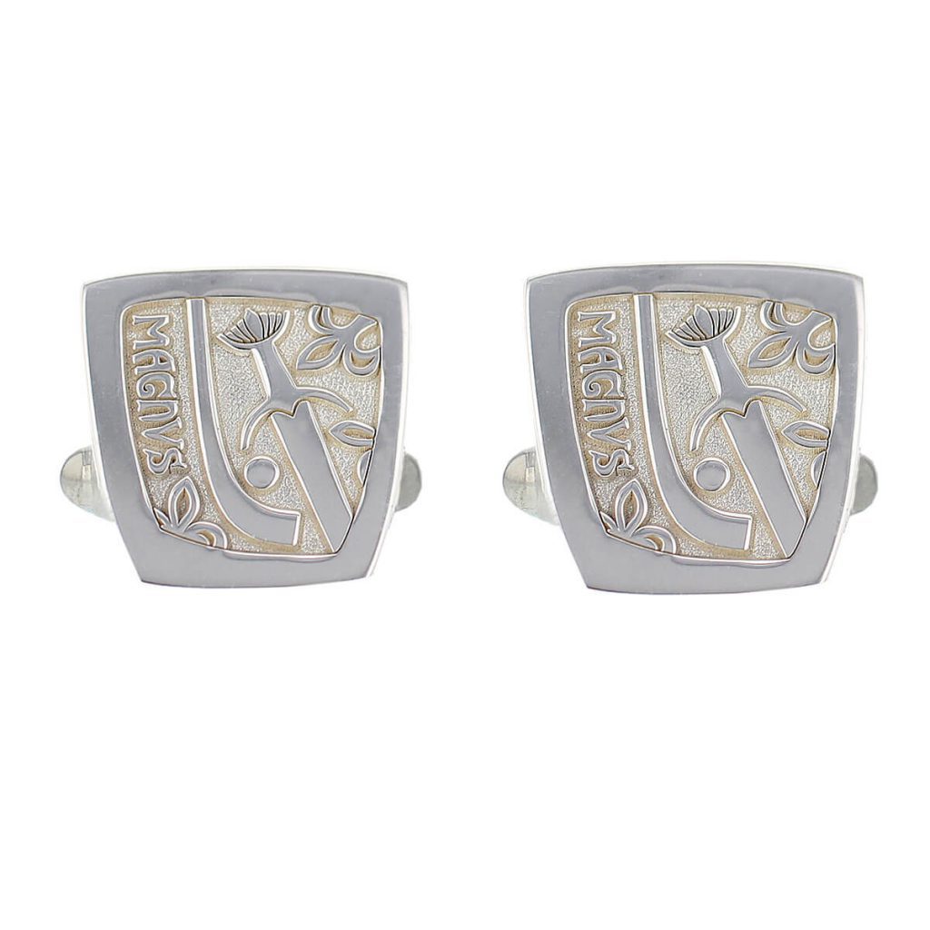 Galloglas Magnus silver cufflinks