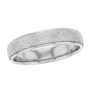 texture & polished wedding ring pattern, men’s, gents, made by Faller