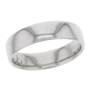 6.0mm wide platinum men’s wedding ring, gents, bridal, plain, personalised engraving, court profile, comfort fit, add pattern, marraige ring, precious jewellery by Faller of Derry/ Londonderry, jewelry