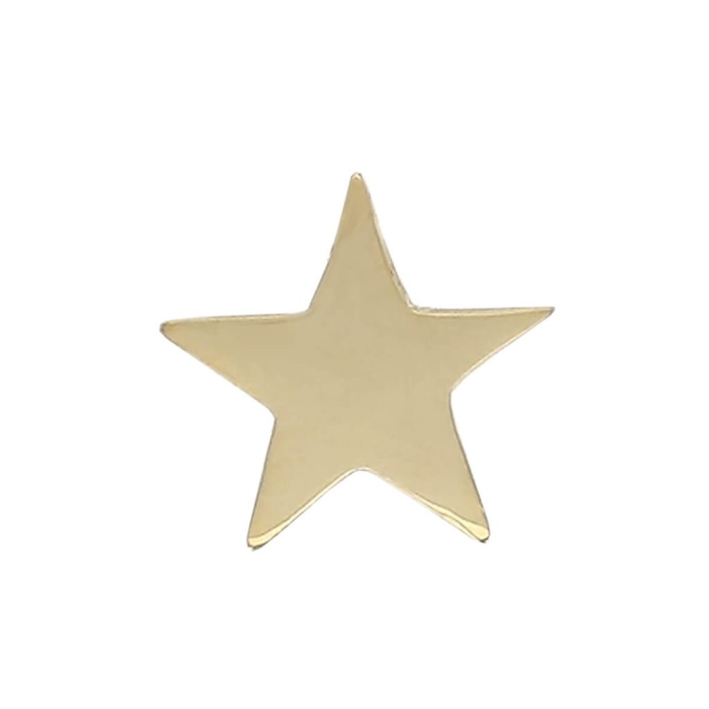 18ct yellow gold star pendant, shine, designer handmade by Faller, Derry/ Londonderry, Irish hand crafted