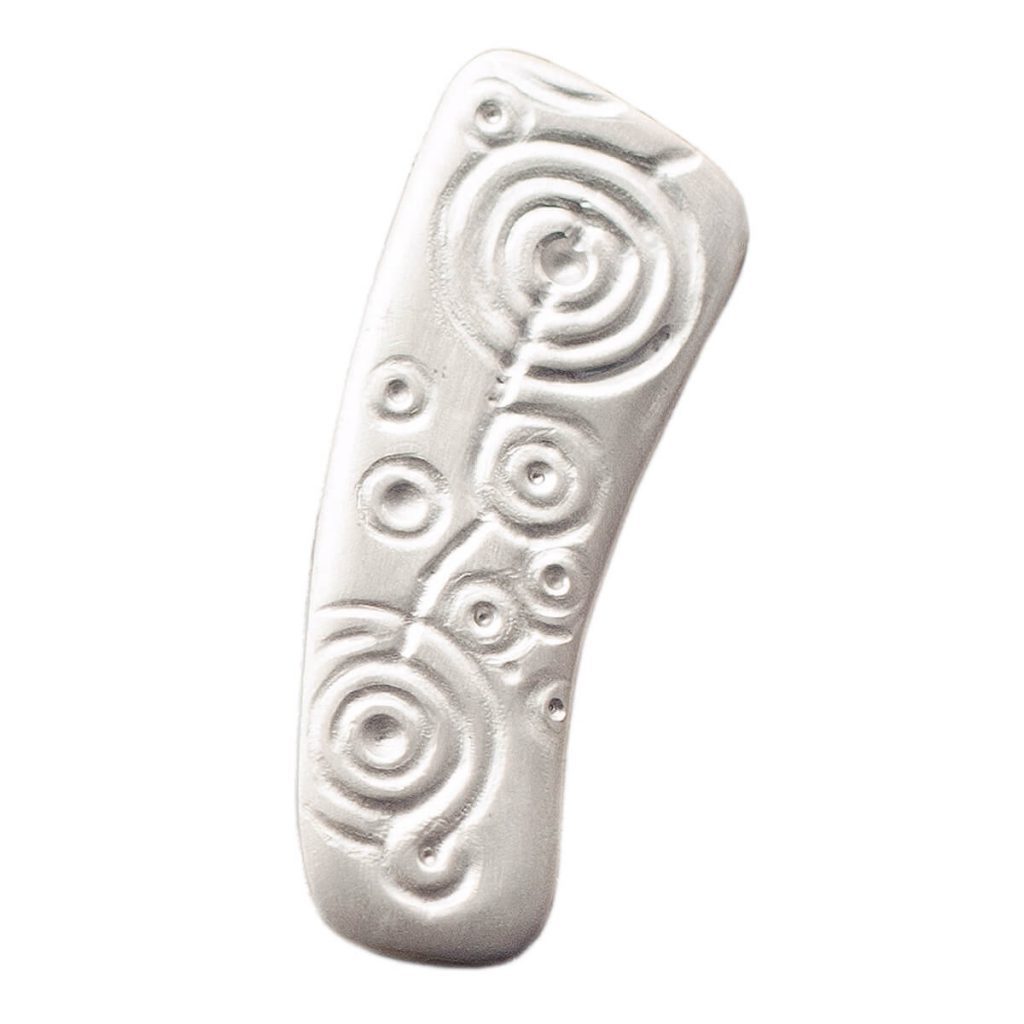 Prehistoric rock art, Ardmore Gallan sterling silver brooch