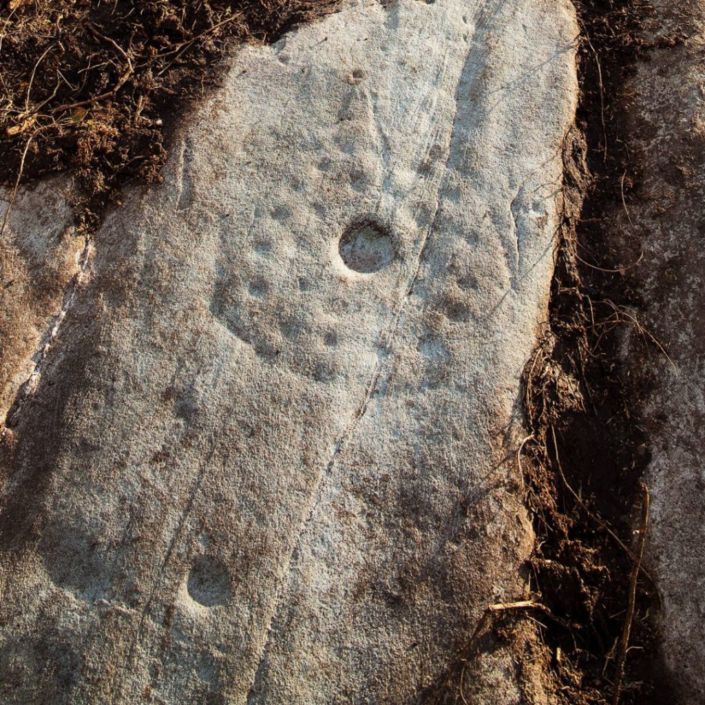 Isle of Doagh, prehistoric rock art, Irish rock art, Donegal rock art, petroglyphs, rock carving, cup & ring art, cup & ring carving,