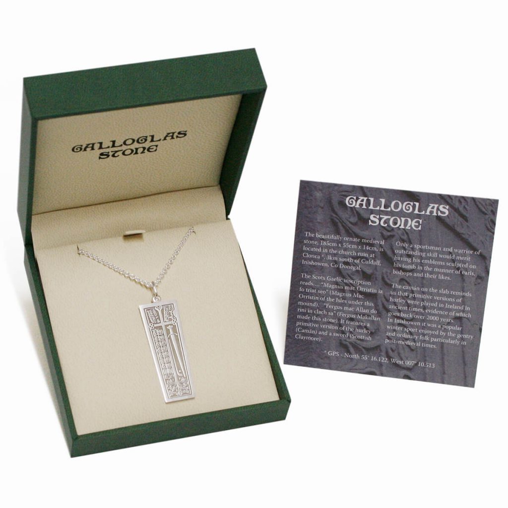 Gallogla pendant in box