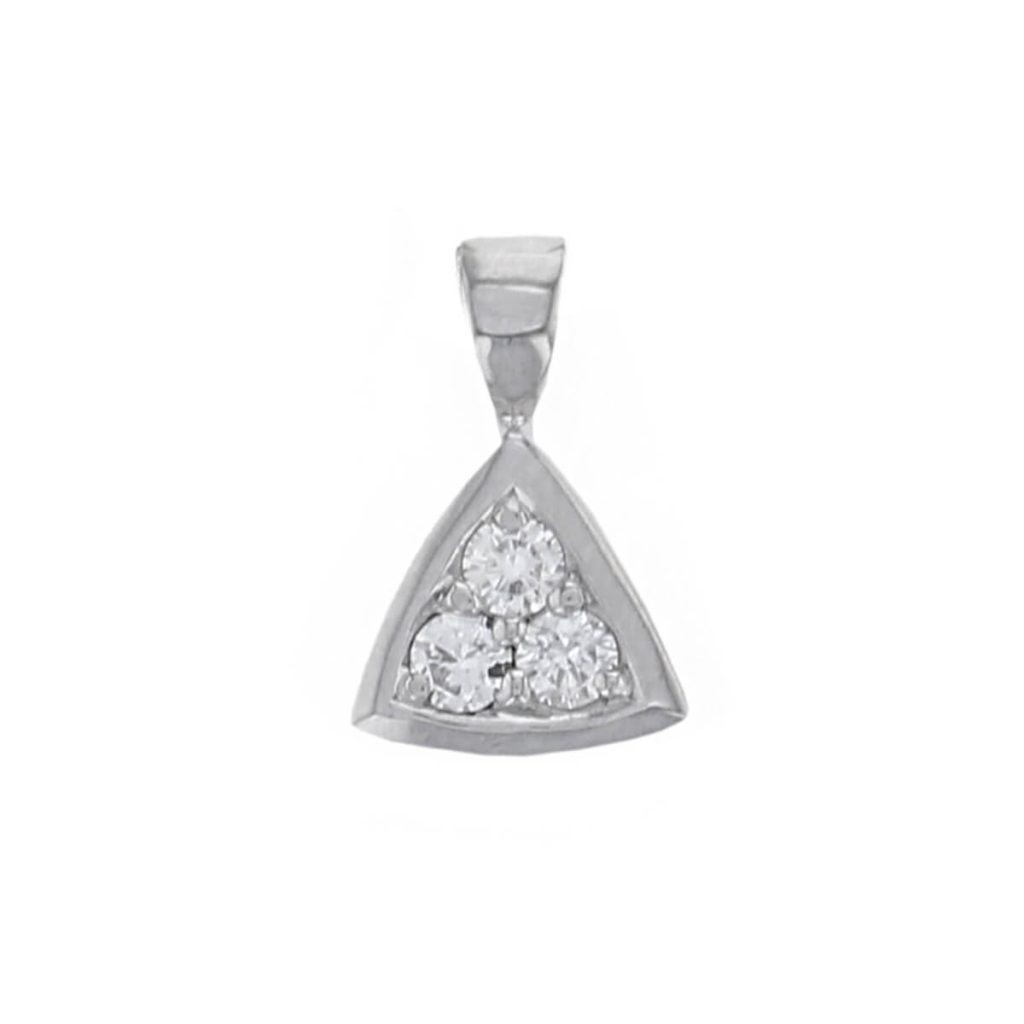 Faller round brilliant cut diamond 18ct white gold ladies pendant with chain, 18kt, designer, handmade by Faller, Derry/ Londonderry, hand crafted, precious jewellery, jewelry