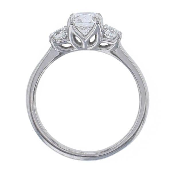 Diamond Platinum Trilogy Ring 1.14ct