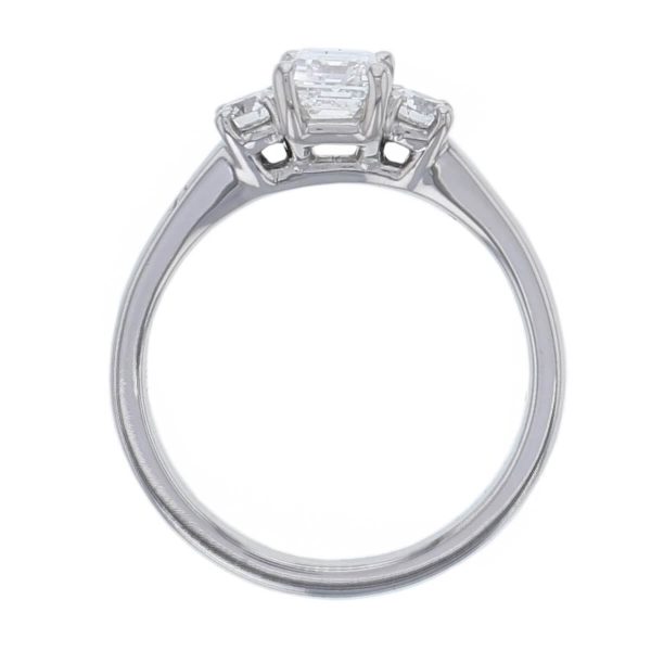 Diamond Platinum Trilogy Ring 1.25ct