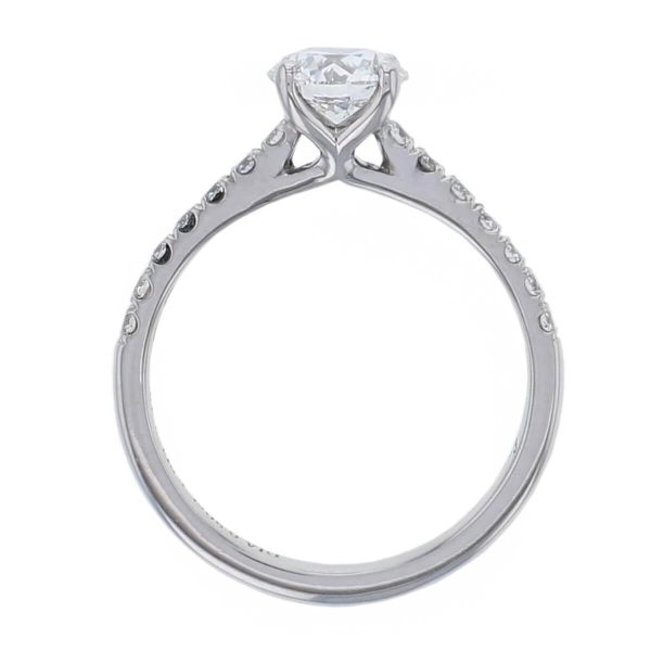 Diamond Platinum Multistone Ring 1.13ct