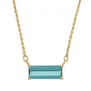 Tourmaline 18ct Yellow Gold Necklace